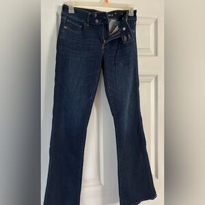 American Eagle Outfitters Dark Blue kick boot jeans NWOT